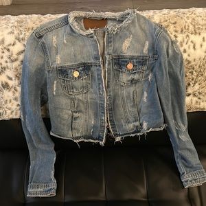 Cropped Jean jacket